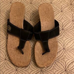 Timberland wedge flip flop sandal